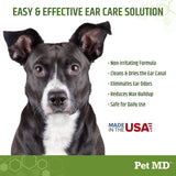 Dog Ear Cleaning Wipes – 100 Count Gentle Disposable Ear Care Pads for Odor Removal, Wax Control, and Infection Prevention