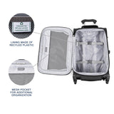Travelpro Maxlite 5 Softside Expandable Carry-On Luggage 21”, Ultra-Lightweight Spinner Suitcase with 4 Wheels (Black)