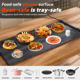 Extra-Large Electric Food Warming Mat with Timer – 9 Heat Levels, Child Lock & Even Heating