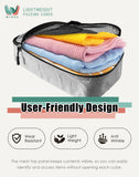 4-Piece Packing Cube Set for Suitcases – Lightweight Travel Organizers with Breathable Mesh for Clothes, Shoes & Accessories
