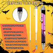 Halloween Ballpoint Pens – 48 Pack Vivid Color Retractable Pens with Black Ink (Durable Plastic, Smooth Writing)