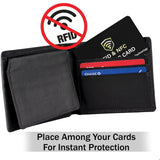 RFID Blocking Wallet Card – Contactless Card Protector for Credit Cards & Identity Theft Protection