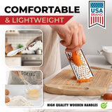 50-Piece Silicone Kitchen Utensil Set with Wooden Handles & Storage Holder