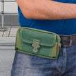 Compact Outdoor Waist Bag – Belt-Wear Phone Pouch for Sports, Travel & Daily Carry (Green)