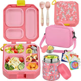 Black Gamepad Bento Lunch Set with 12 oz Food Jar