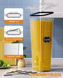 Airtight Food Storage Containers Set – 24 Piece Stackable Pantry Canisters with Lids, Labels & Marker