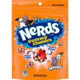 NERDS Spooky Gummy Clusters Halloween Candy – Crunchy & Fruity Tangy Bites with Gummy Centers, Limited Edition 8oz Resealable Bag