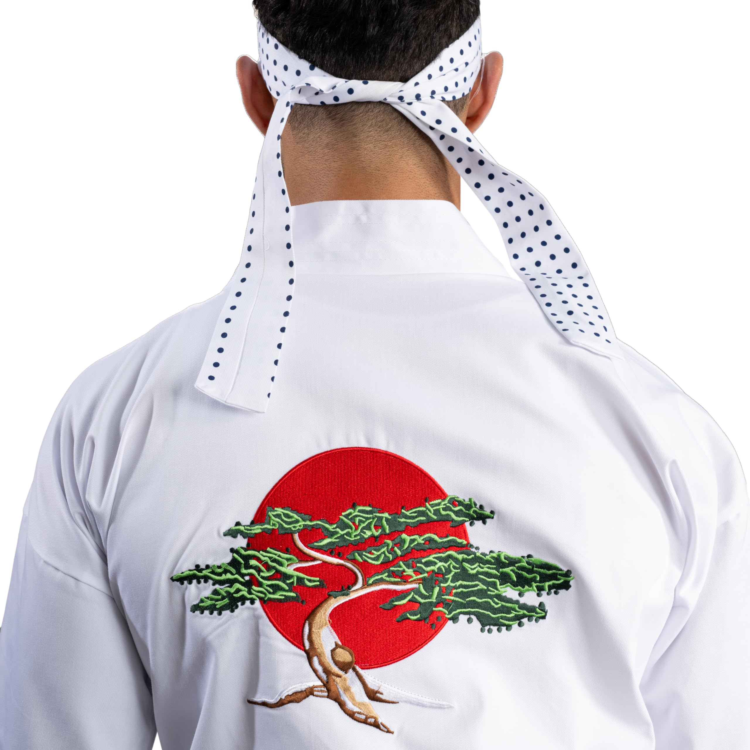 Karate Kid The DELUXE Daniel Mens Replica Gi Costume (X-Large)