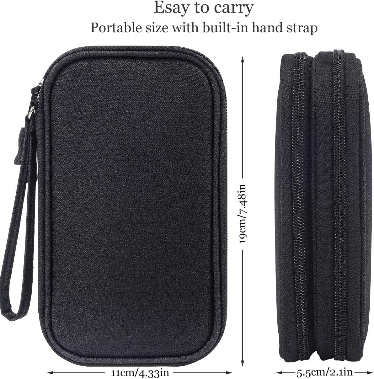 Electronics Organizer Case – Waterproof Travel Cable & Gadget Storage Bag