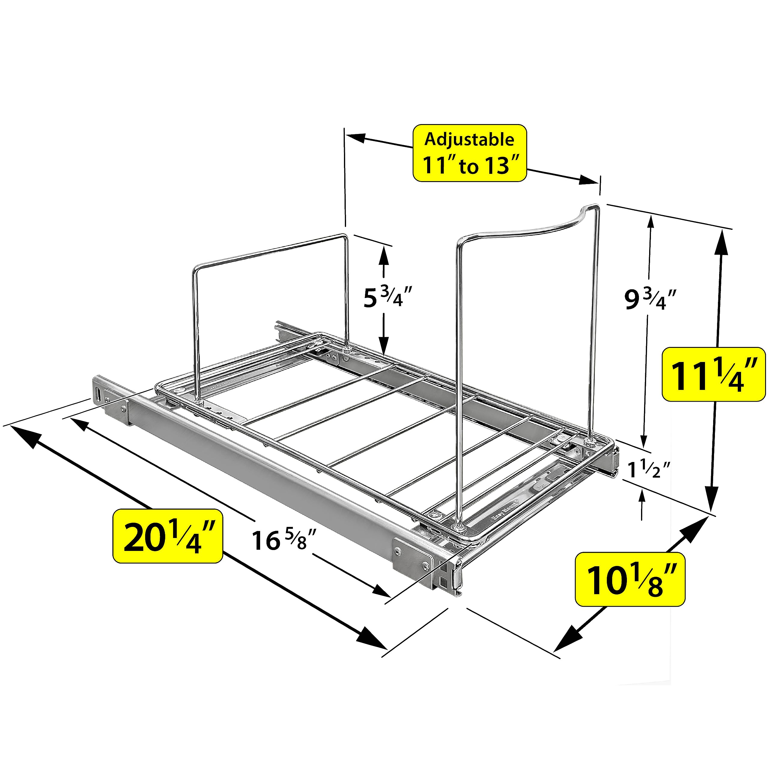 Lynk Professional Pull-Out Trash Can Drawer – Heavy-Duty Sliding Organizer with ProGlide System