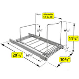 Lynk Professional Pull-Out Trash Can Drawer – Heavy-Duty Sliding Organizer with ProGlide System