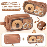 Brown Capybara 92-Piece Stationery Gift Set