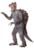 Fun Costumes Adults Spinosaurus Dinosaur Costume, Realistic Dino Jumpsuit Teeth & Claws for Jurassic Cosplay & Halloween - Large