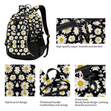 RICKYH Style Lightweight School & Travel Backpack – Multi-Compartment Daypack with Laptop Sleeve (23juhua)