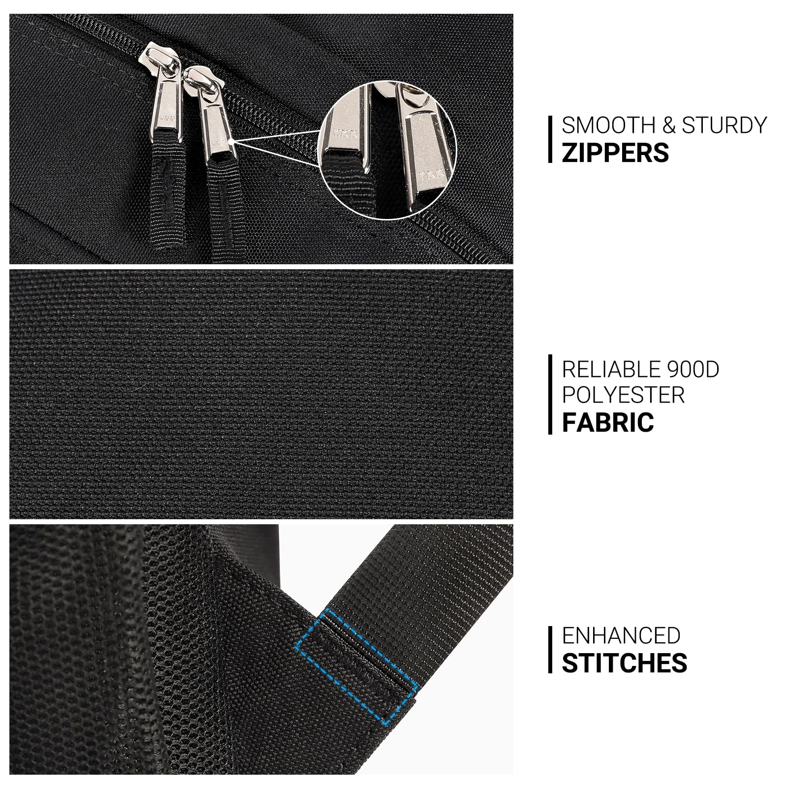 ZORFIN 26L Laptop Backpack for College & Travel – Water-Resistant Everyday Bookbag