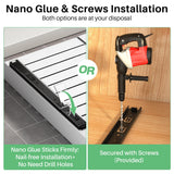 Kitstorack Expandable Pull-Out Cabinet Organizer (12–20”) – Heavy-Duty Drill-Free Slide-Out Shelf