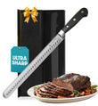12” Premium Carving Knife – Razor Sharp German Steel BBQ & Meat Slicing Knife