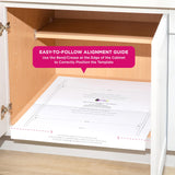 HOLDN Chrome Heavy-Duty Pull-Out Cabinet Organizer – Full-Extension Slide-Out Drawer for Large Base Cabinets (30” Width)