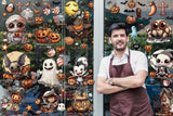 12-Sheet Halloween Window Clings – Reusable Double-Sided PVC Stickers for Home & Party Decor
