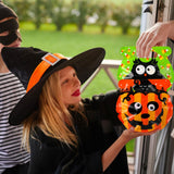 56 PCS Halloween Goodie Bags – Reusable Zip Treat Bags with Handles, 8 Cute Designs for Candy, Snacks & Party Favors