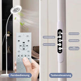 1500LM LED Desk Lamp with Fan & RGB Light – Remote Controlled Dimmable Gooseneck Work Light