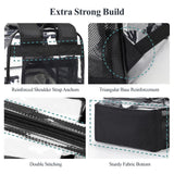 Packism 17” Clear Backpack Heavy Duty – Large See-Through School & College Bookbag