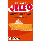 JELL-O Pumpkin Spice Instant Pudding & Pie Filling – 3.4 oz Box – Limited Edition Fall Dessert Mix