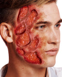 Latex Halloween Prosthetic Appliance – Unpainted Realistic FX Face Piece for Custom Makeup & Cosplay 🎭🩸