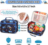 15-Inch Preschool Backpack Set with Matching Lunch Box