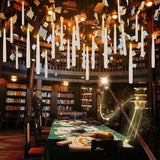 Floating Flameless LED Candle Set – 24 Ivory Hanging Candles with Remote Wand & Full Hanging Kit