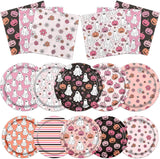 Pink & Black Halloween Party Plates Set – 60 Pcs Disposable Plates & Napkins with Pumpkin & Ghost Designs for Birthday & Baby Shower