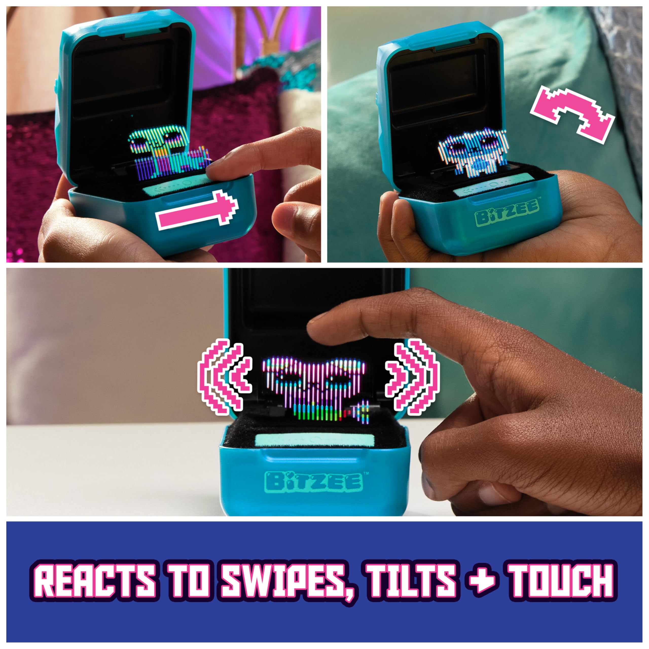 Bitzee Magicals Interactive Digital Pet Toy with Touch Response & Collectible Characters – Screen-Free Virtual Companion for Kids