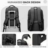 SUWASP Carry-On Travel Backpack with Laptop Pocket & Shoe Compartment – Black