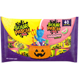 SOUR PATCH KIDS Halloween Candy Variety Pack – 40 Treat-Size Bags (Original & Watermelon Flavors)