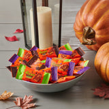 REESE’S Assorted Milk Chocolate Peanut Butter Shapes – Snack Size Halloween Candy, 14.4 oz Bag