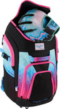 Rawlings Franchise 2.0 Baseball Player Backpack – Game Day Gear Bag with Glove Shelf & Bat Storage (Miami)