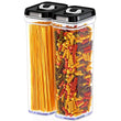 Dwellza 1.8L Airtight Food Storage Containers – Set of 2 BPA-Free Pantry Canisters