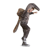 Jurassic World Spinosaurus Costume for Kids – Official Hooded Jumpsuit with Detachable Tail (Model 173889K)