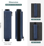 4-Pack Elastic Notebook Pen Holders with Zipper