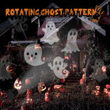 LED Halloween Ghost Projector – 6 Moving Ghost Patterns for Indoor & Outdoor Spooky Lighting