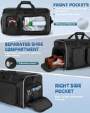 50L Convertible Garment Duffel Backpack with Shoe Compartment