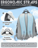Bluefairy Middle & High School Backpack with Laptop Compartment, Large Capacity Bookbag for Teens