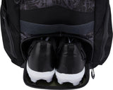 Rawlings Gamer Series Athletic Backpack – Dual Bat Sleeves, Ventilated Shoe Pocket & Pro Game-Day Design (Mint/Pink)