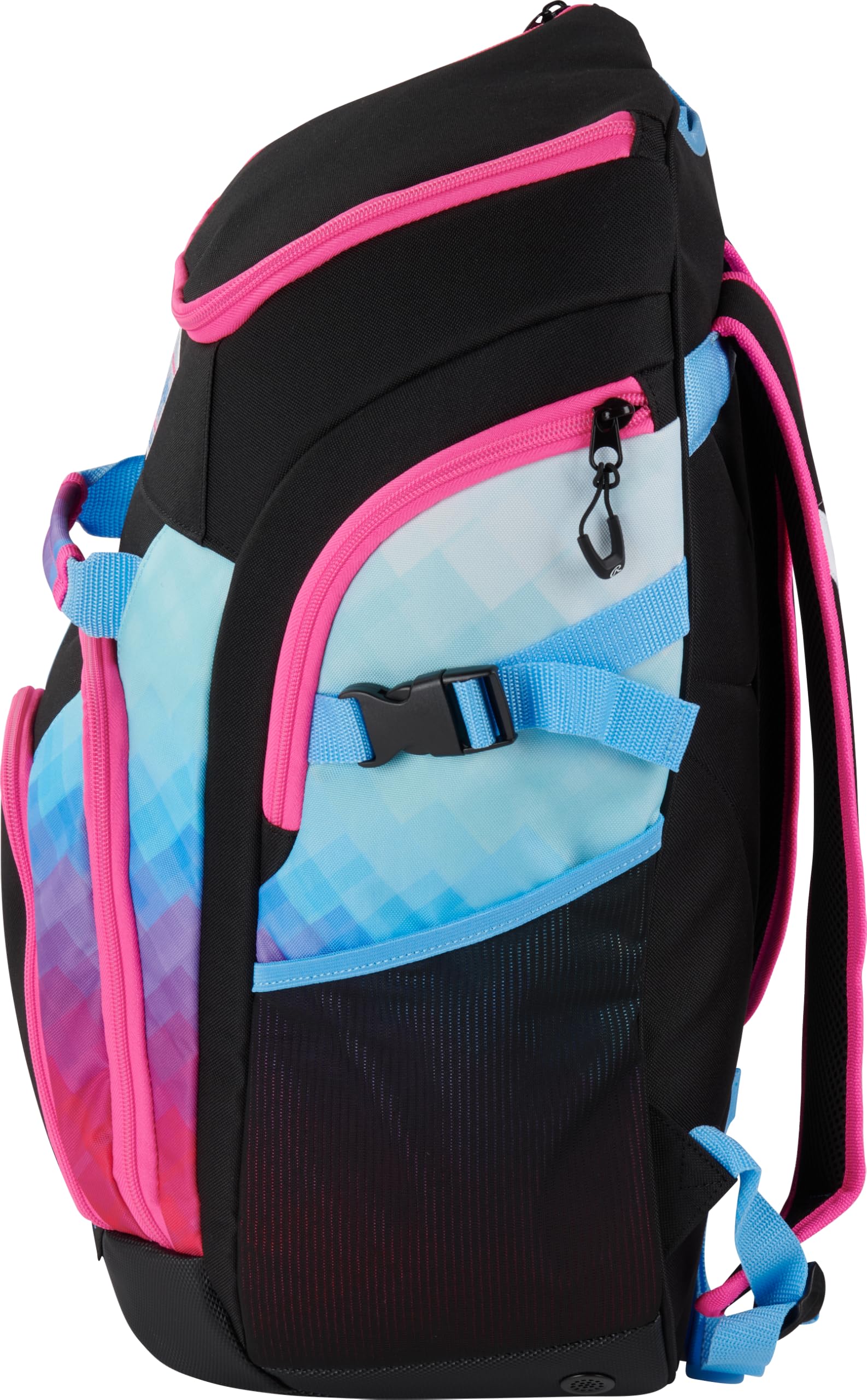 Rawlings Franchise 2.0 Baseball Player Backpack – Game Day Gear Bag with Glove Shelf & Bat Storage (Miami)