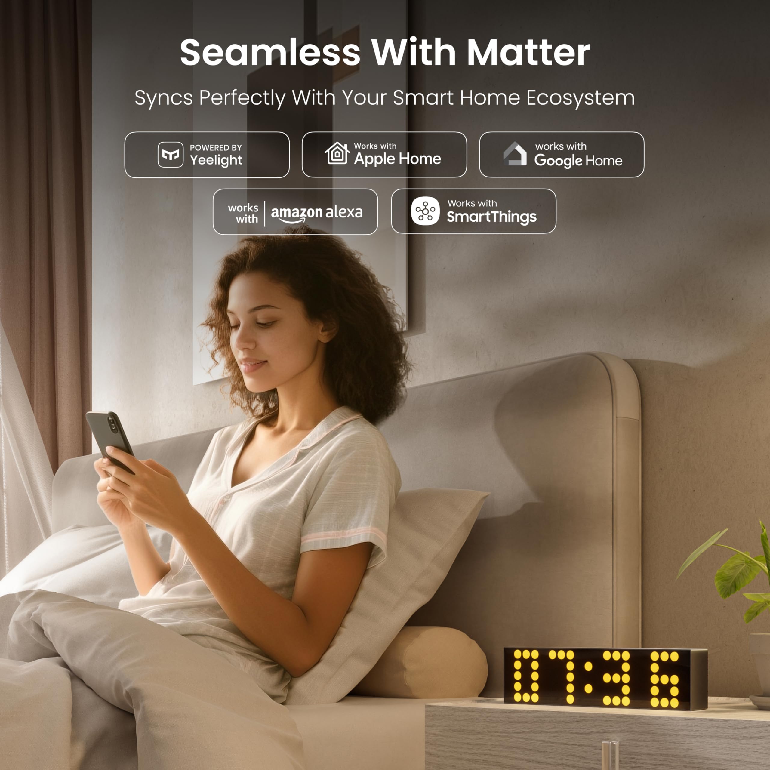 Cube Lite Smart LED Matrix Panel – Music Sync, Emoji Display & 16M Color Ambient Light
