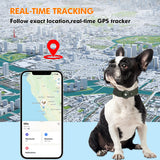 BONSO Smart GPS Dog Tracker Collar with Apple Find My, Waterproof Activity Monitor and Real-Time Pet Tracking