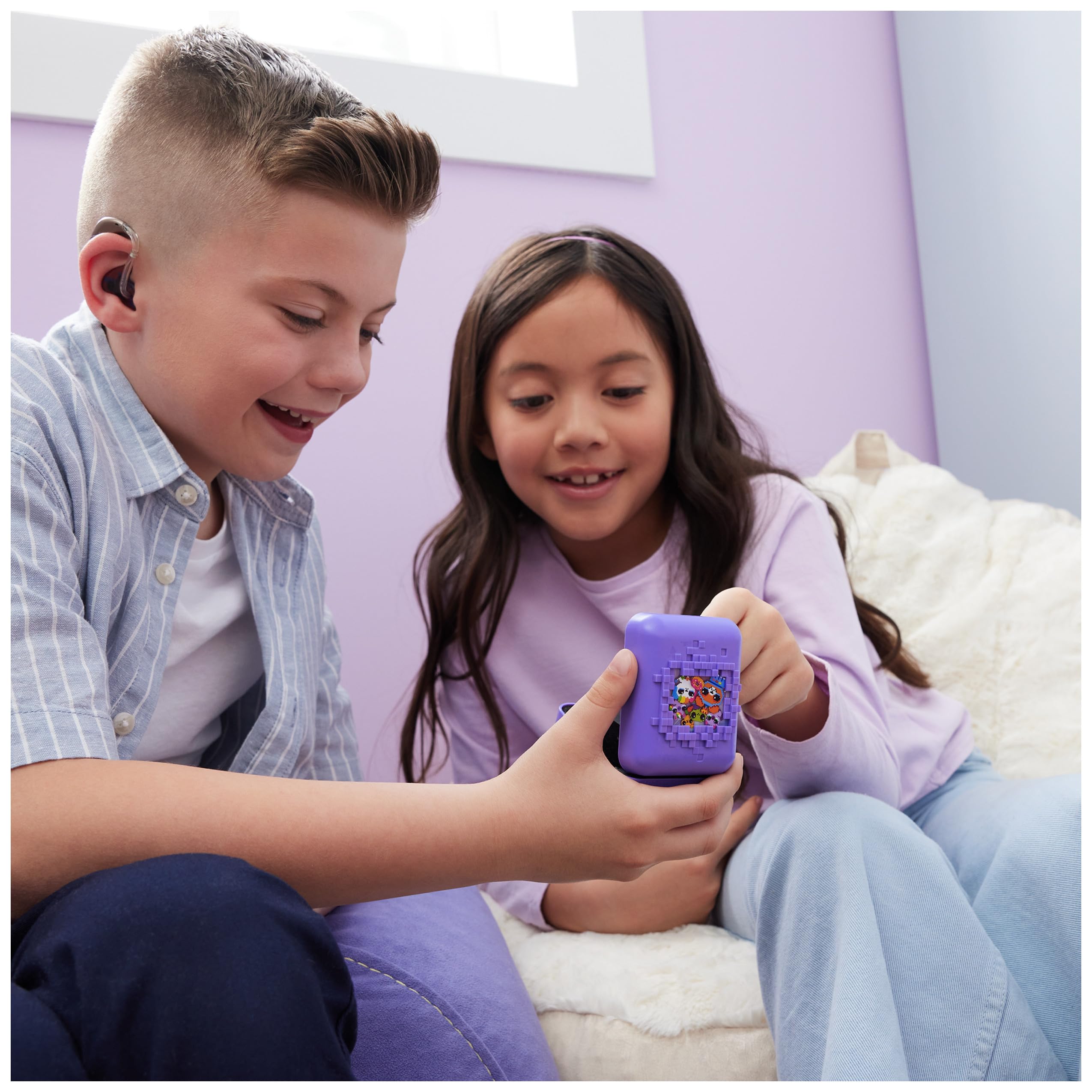Bitzee Interactive Digital Pet Toy with Touch & Motion Response – Collectible Virtual Companion with 15 Evolving Characters