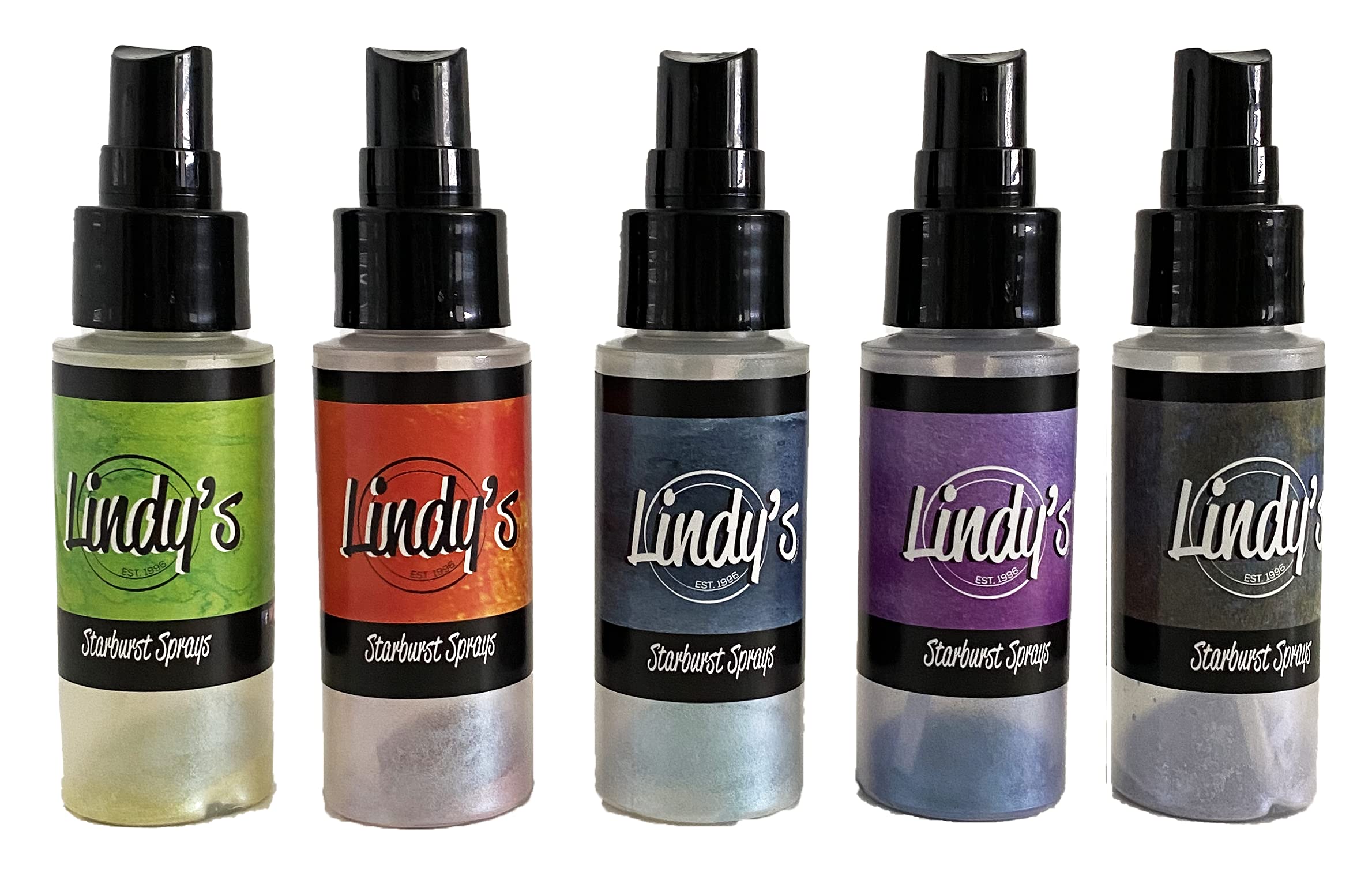 Lindy’s Stamp Gang Starburst Sprays – Haunted Halloween Set (5 Pack, 2 oz Each)