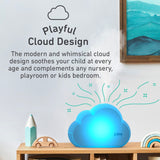 PureBaby Cloud Cool Mist Humidifier with Night Light – 1.8L Ultrasonic Nursery Humidifier for Baby Room (24-Hour Moisture)