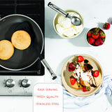 35-Piece Nylon & Stainless Steel Kitchen Utensil Set with Hanging Hooks